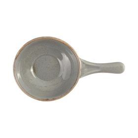 Porland Seasons Koyu Gri 14 cm Saplı Sunum Kasesi