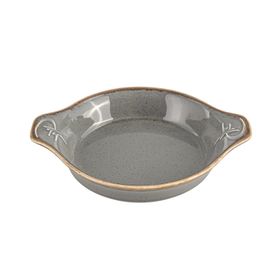 Porland Seasons Koyu Gri 17 cm Sunum Tabağı