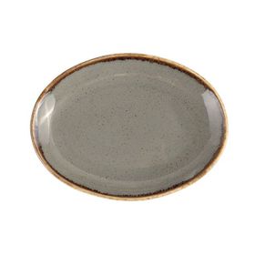 Porland Seasons Koyu Gri 18 cm 6 Adet Kayık Tabak