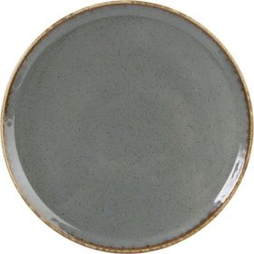 Porland Seasons Koyu Gri 20 cm Düz Tabak