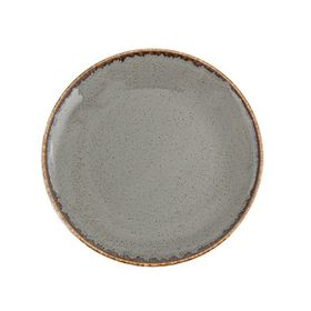 Porland Seasons Koyu Gri 20 cm Düz Tabak