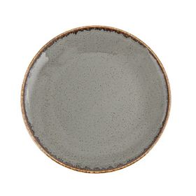 Porland Seasons Koyu Gri 24 cm 6 Adet Düz Tabak