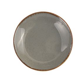 Porland Seasons Koyu Gri 26 cm 6 Adet Çukur Tabak