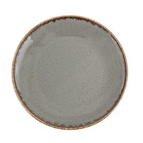 Porland Seasons Koyu Gri 26 cm 6 Adet Düz Tabak