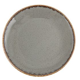 Porland Seasons Koyu Gri 30 cm 6 Adet Düz Tabak