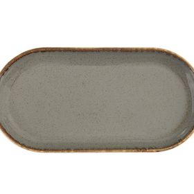 Porland Seasons Koyu Gri 30 cm 6 Adet Kayık Tabak