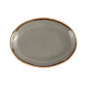 Porland Seasons Koyu Gri 35 cm 6 Adet Kayık Tabak
