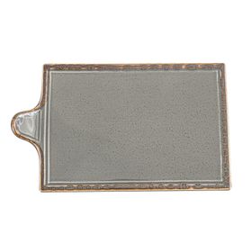 Porland Seasons Koyu Gri 35 cm Peynir Tabağı