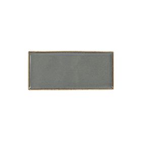 Porland Seasons Koyu Gri 35x16 cm Baton Pasta Tabağı