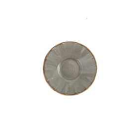Porland Seasons Koyu Gri Ergonomik 11 cm 6 Adet Çay Tabağı