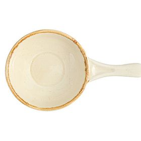 Porland Seasons Sarı 14 cm Saplı Sunum Kasesi