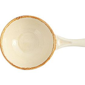 Porland Seasons Sarı 16 cm Saplı Sunum Kasesi
