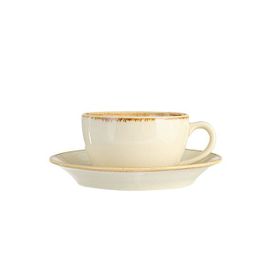 Porland Seasons Sarı 250 cc Tabaklı Çay Fincanı