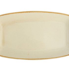 Porland Seasons Sarı 32 cm Kayık Tabak