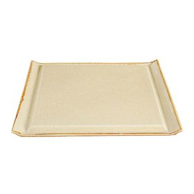 Porland Seasons Sarı 32 cm Porselen Biftek Tabağı