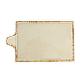 Porland Seasons Sarı 35 cm Porselen Peynir Tabağı