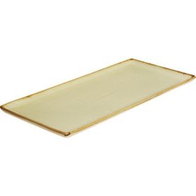 Porland Seasons Sarı 35x16 cm Porselen Baton Pasta Tabağı