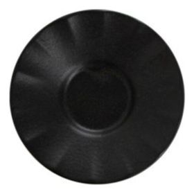 Porland Seasons Siyah 11 cm Ergonomik Çay Tabağı