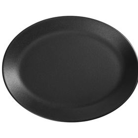 Porland Seasons Siyah 24 cm Kayık Tabak