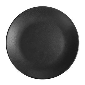 Porland Seasons Siyah 28 cm Düz Tabak