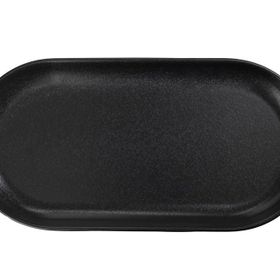Porland Seasons Siyah 30 cm 6 Adet Kayık Tabak