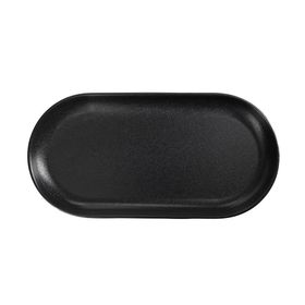 Porland Seasons Siyah 30 CM Kayık Tabak