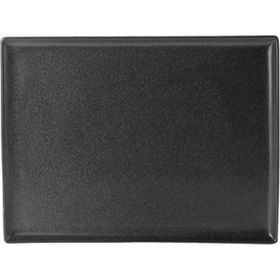 Porland Seasons Siyah 30x18 cm Porselen Kahvaltı Tabağı