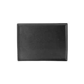 Porland Seasons Siyah 30x18 cm Porselen Kahvaltı Tabağı