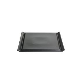 Porland Seasons Siyah 32x25 cm Porselen Biftek Tabağı