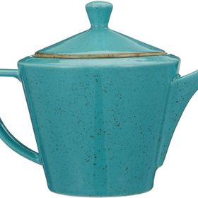 Porland Seasons Siyah 500 cc Kapaklı Porselen Demlik