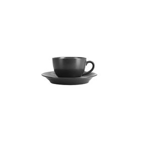 Porland Seasons Siyah Tabaklı 250 cc Çay Fincanı