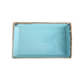 Porland Seasons Turkuaz 10x16 cm 6 Adet Kahvaltı&Meze Tabağı