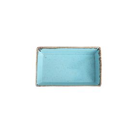 Porland Seasons Turkuaz 10x16 cm Kahvaltı ve Meze Tabağı