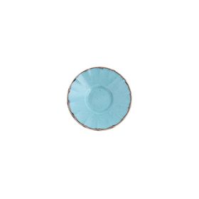 Porland Seasons Turkuaz 11 cm Ergonomik Çay Tabağı