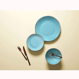Porland Seasons Turkuaz 12 Parça 4 Kişilik Yemek Takımı
