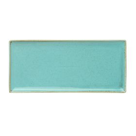 Porland Seasons Turkuaz 16x35 cm Baton Pasta Tabağı