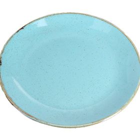 Porland Seasons Turkuaz 28 cm 6 Adet Düz Tabak