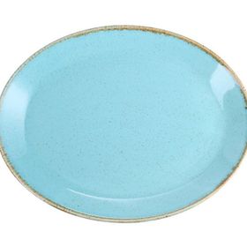 Porland Seasons Turkuaz 31 cm Kayık Tabak