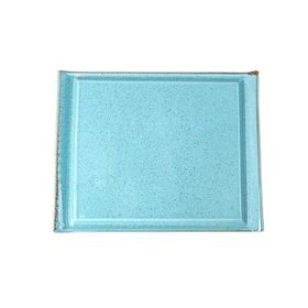 Porland Seasons Turkuaz 32x26 cm Porselen Biftek Tabağı