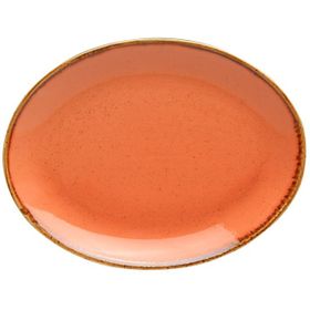 Porland Seasons Turkuaz 36 cm Porselen Kayık Tabak