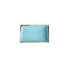 Porland Seasons Turkuaz 8x14 cm Kahvaltı ve Meze Tabağı