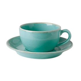 Porland Seasons Turkuaz Tabaklı 207 cc Çay Fincanı