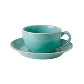Porland Seasons Turkuaz Tabaklı 207 cc Çay Fincanı