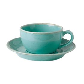 Porland Seasons Turkuaz Tabaklı 207 cc Çay Fincanı