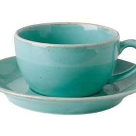 Porland Seasons Turkuaz Tabaklı 207 cc Çay Fincanı
