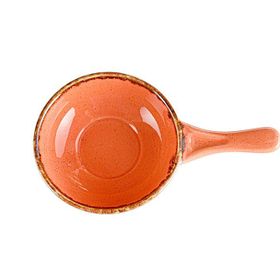 Porland Seasons Turuncu 14 cm Saplı Sunum Kasesi