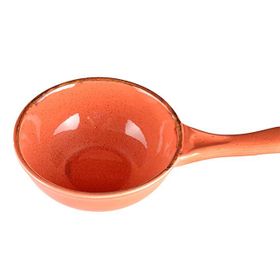 Porland Seasons Turuncu 16 cm Saplı Sunum Kasesi