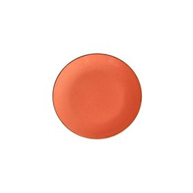Porland Seasons Turuncu 20 cm 6'lı Düz Tabak