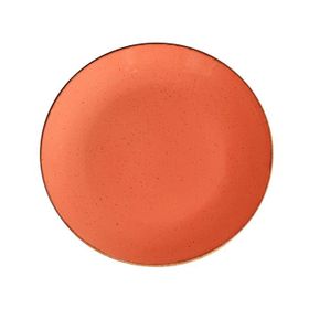 Porland Seasons Turuncu 24 cm 6 Adet Düz Tabak