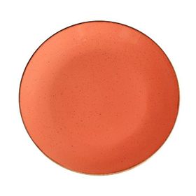 Porland Seasons Turuncu 26 cm Düz Tabak